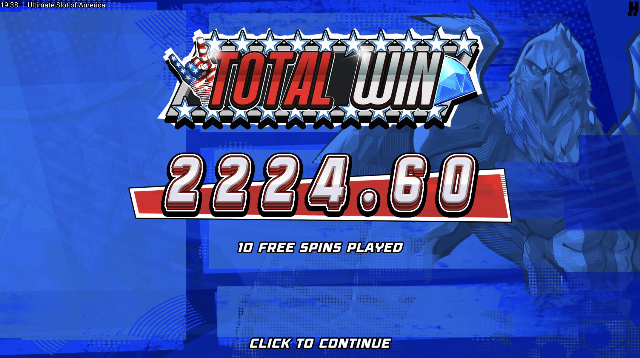 Ultimate Slot of America Gameplay Screenshot