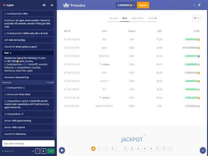 Casino Review: Primedice - Preview 2