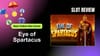 a graphic for the article Eye of Spartacus Slot Review: Best Online Slot Game